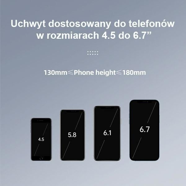 Usams Uchwyt Rowerowy Us-Zj064 Czarny/Black Zj064Zj01