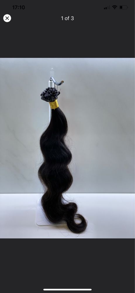 Cabelo huma virgem 70cm