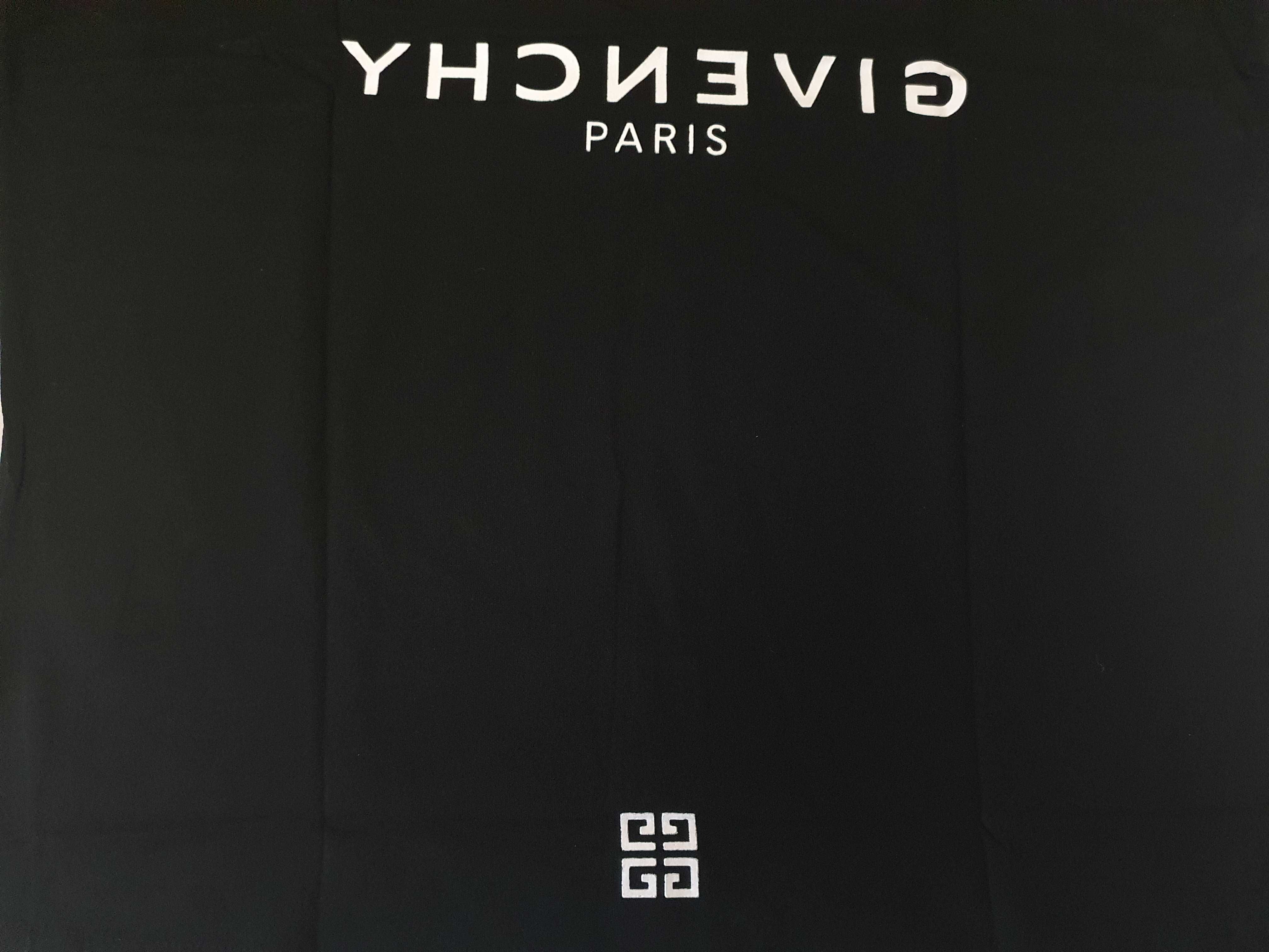 NOWA męska koszulka Givenchy t-shirt oversize XL nietoperz czarna
