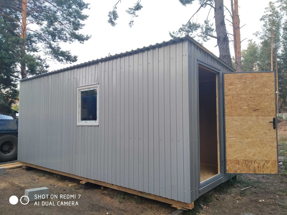 Бытовка строительная Вагончик от Производителя Домик, склад Прорабская