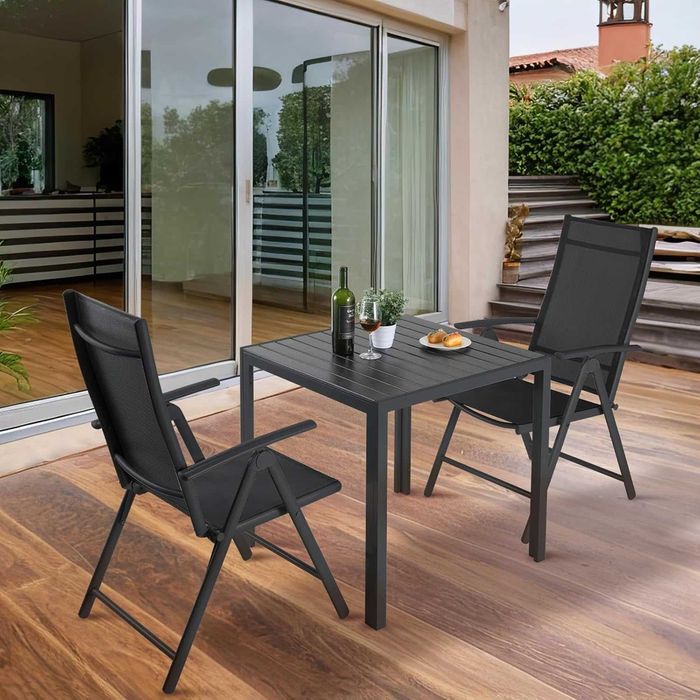 Nowy stolik ogrodowy / stół na balkon / blat 75x75x72 / ława !N58!