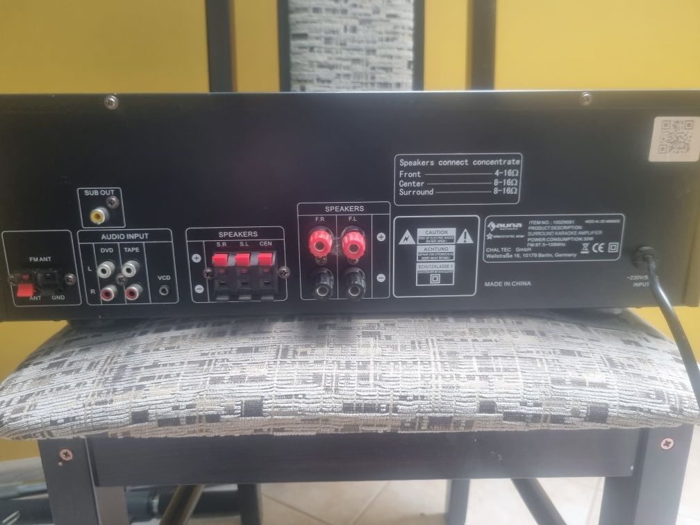 Kolumny MRS 300W + amplituner