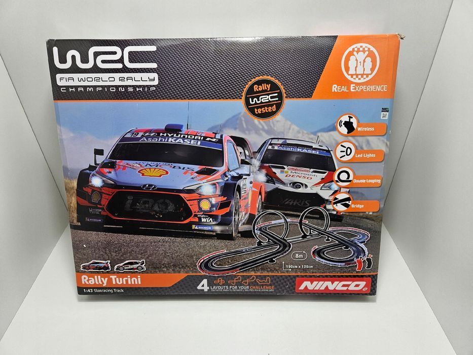 Ninco WRC Rally Turini 1:43 TOR SAMOCHODOWY