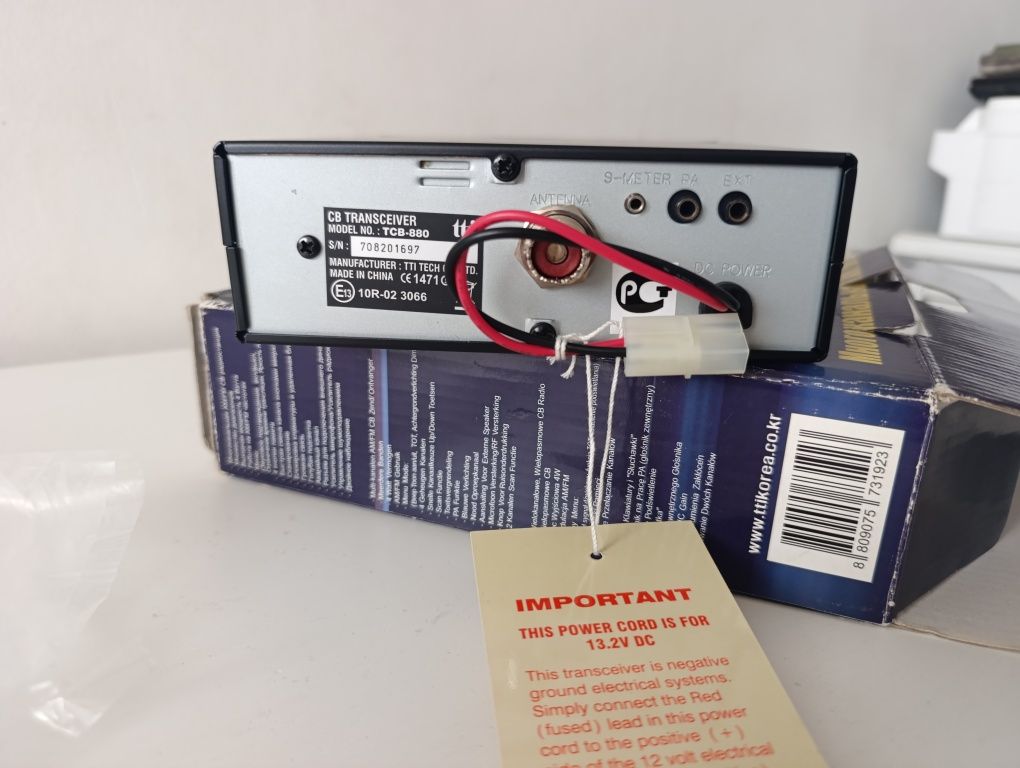 Sibi Radio CB model TCB-880