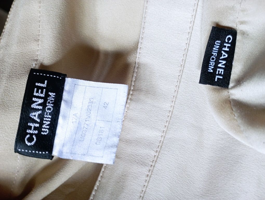 Кофта туника Chanel XL оригинал , кроптоп Chanel ACE