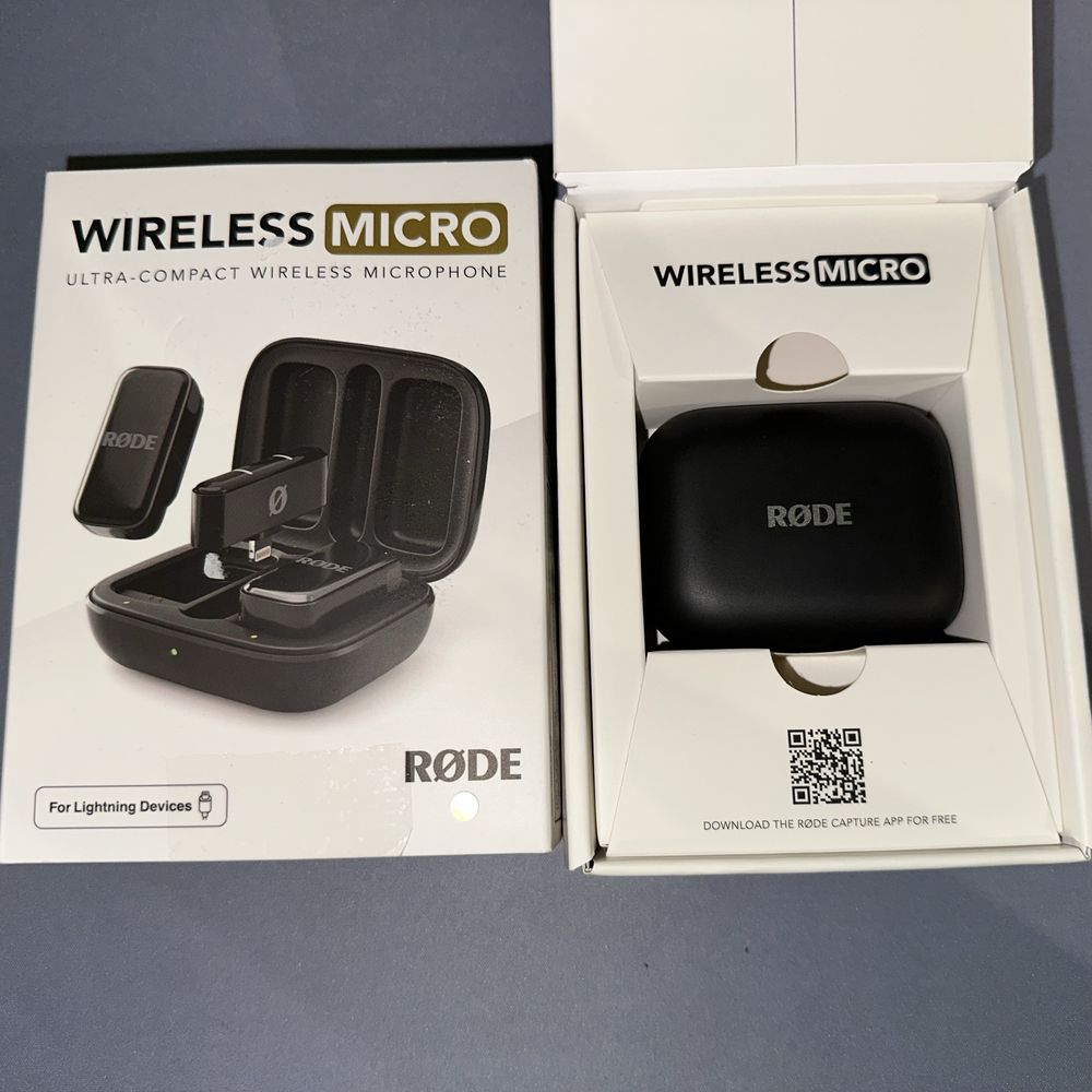 Rode Wireless Micro – mikrofony bezprzewodowe (Lightning)