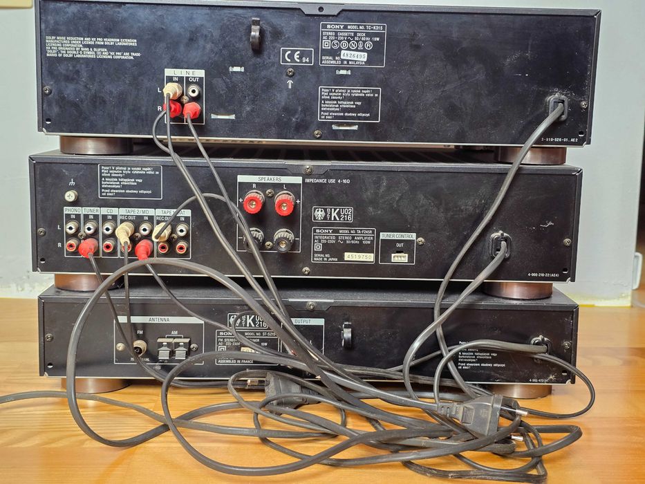 Wieża Sony działająca