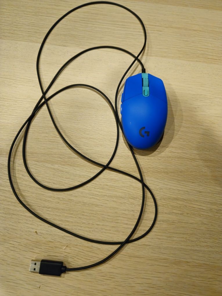 Mysz LOGITECH G102 Lightsync Niebieski