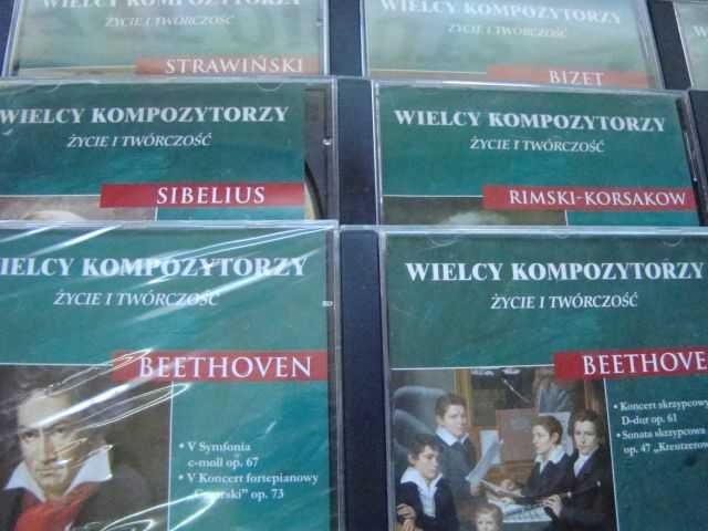 Płyty cd Wielcy Kompozytorzy Życie i Twórczość  DeAgostini 15szt