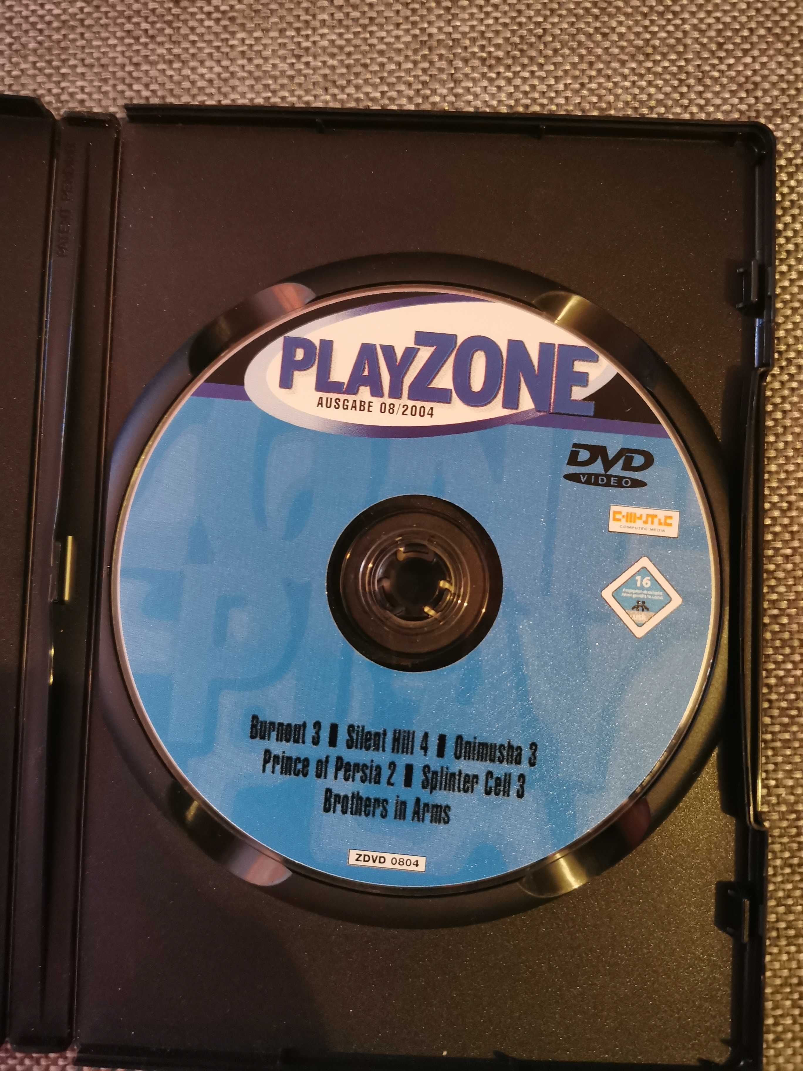 Playzone DVD 08/2004 Trailer / Tests Burnout 3, Silent Hill 4 u.v.m.