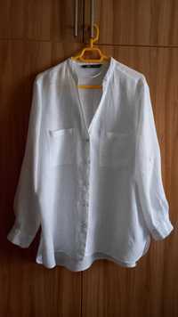 Сорочка блуза лляна ZARA Розмір L