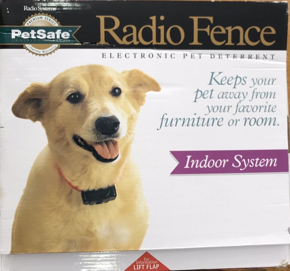 Afastar cães gatos Radio Fence PetSafe Indoor System