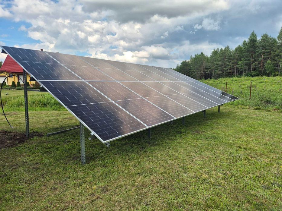 Fotowoltaika grunt 10kW 11kW +  magazyn energii All in one Foxess 10kW