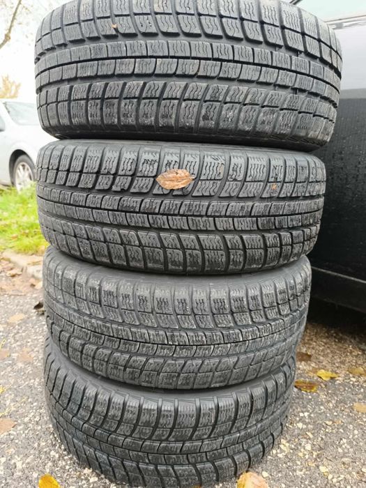 Michelin Alpin 205/55 16 Koła 4x100 Opony 2005r Zimowe Felgi