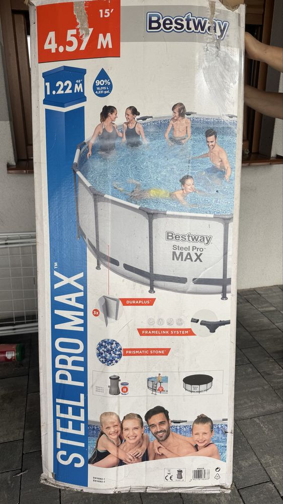 Basen bestway 457x122
