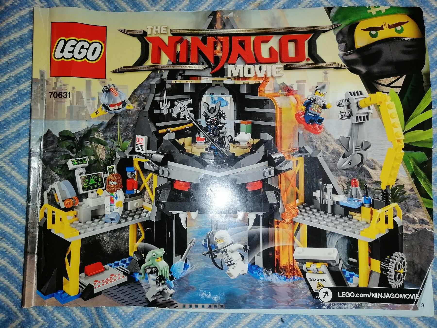 LEGO NINJAGO Вулканическое логово Гармадона (70631)