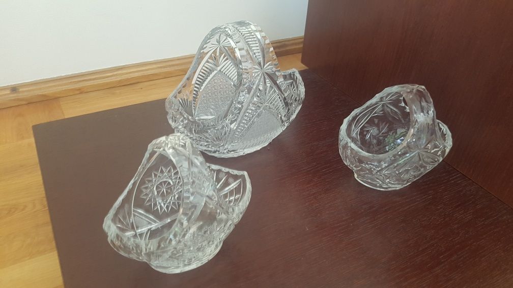 kryształy koszyczki PRL