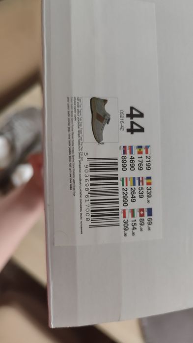 Szare półbuty Rieker