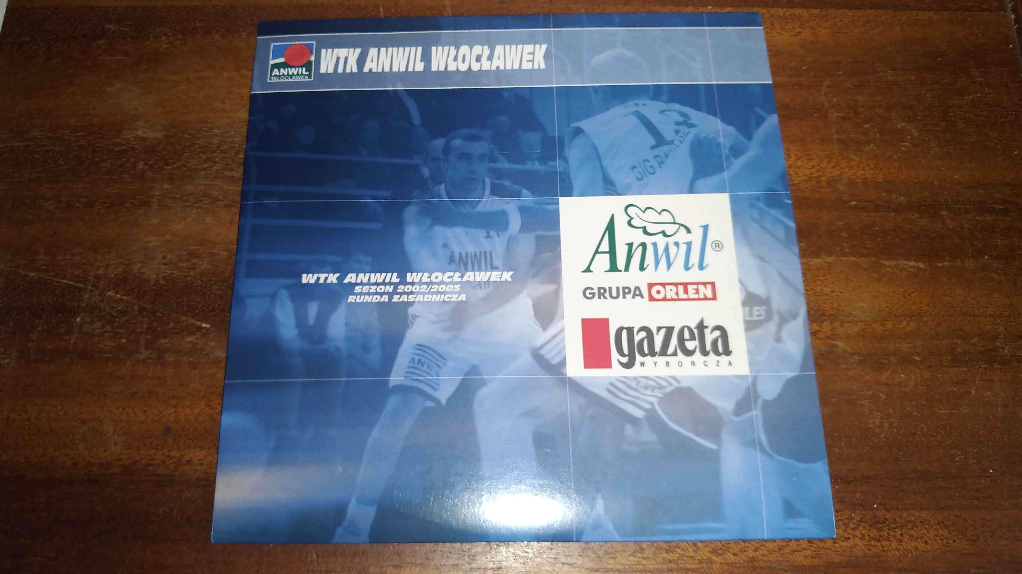 WTK anwil Włocławek sezon 2002/2003 runda zasadnicza