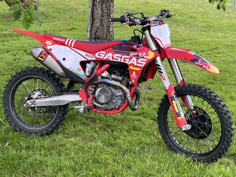 Perfekcyjny GasGas MC 450 F 2023! 55 mth! Akrapovic! Rekluse! SmPro