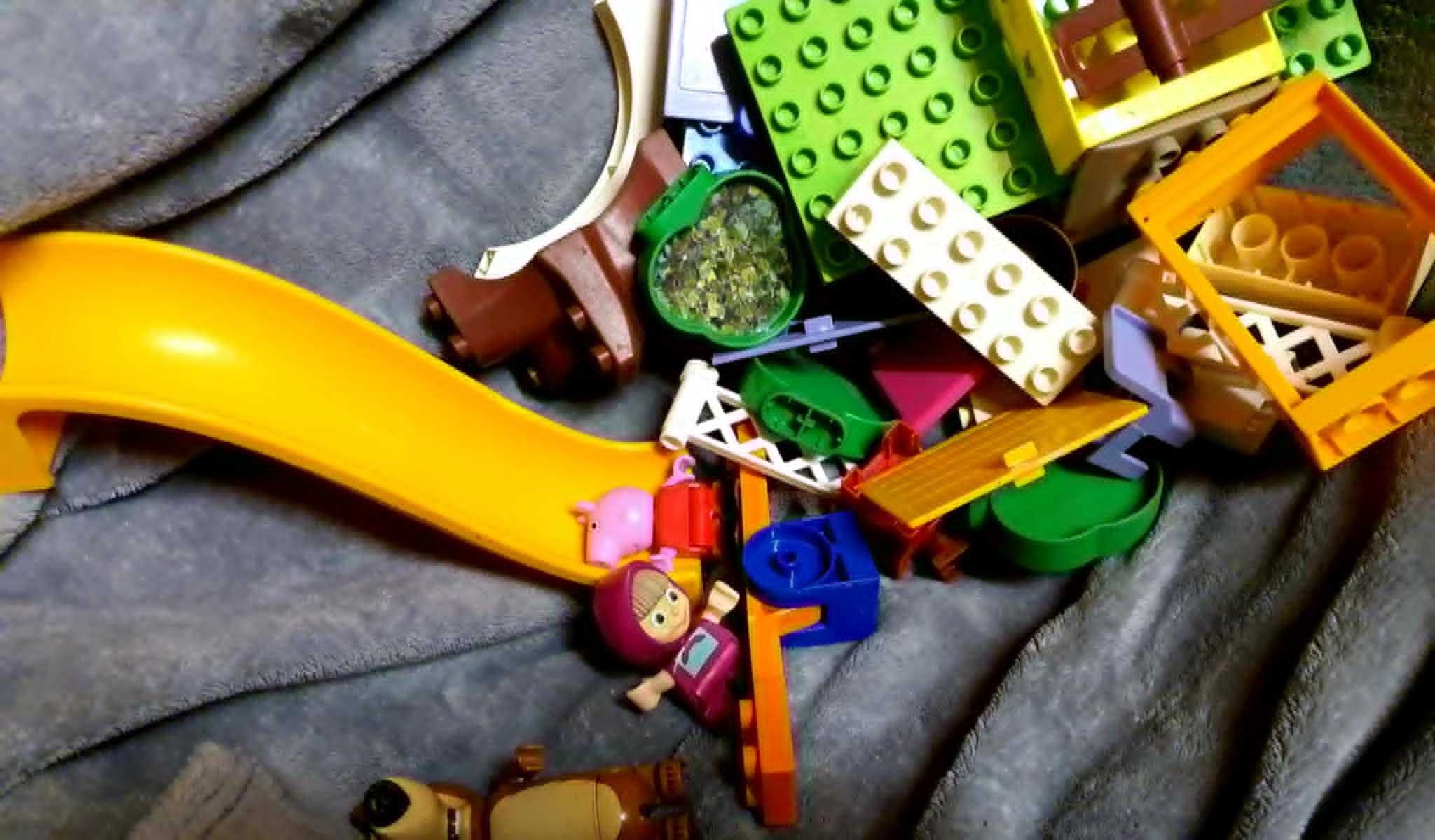 Duży zestaw Lego duplo, zoo, safari, zygzak, farma ok.500szt