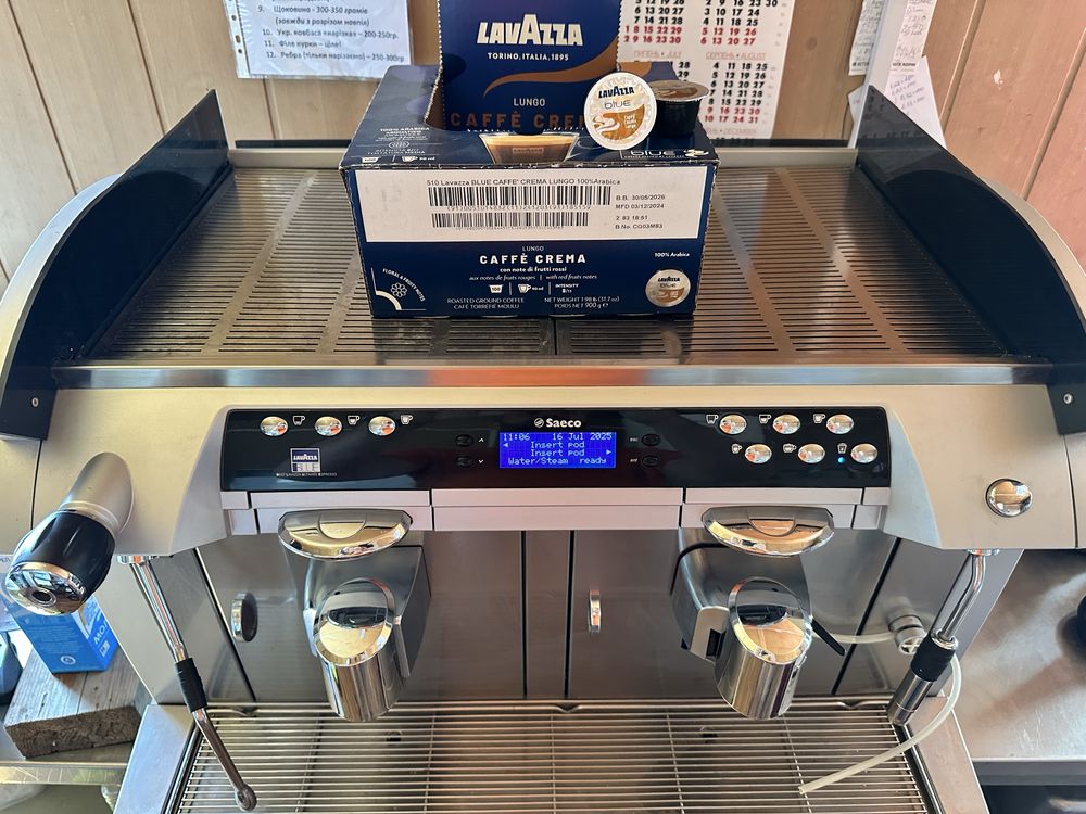 Saeco Lavazza Blue - професійна капсульна кавомашина на 2пос. б/у