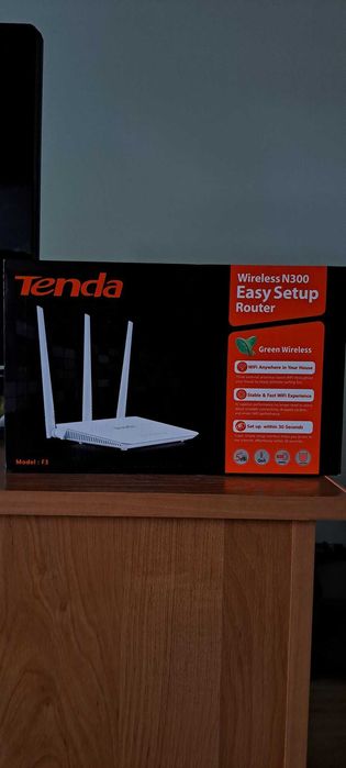 Router bezprzewodowy Tenda F3 300Mbit, 3 x antena 5dBi