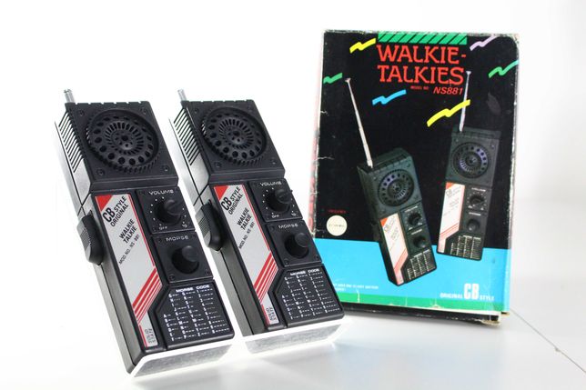 Walkie Talkies NS881 Retro Vintage BOX sprawne
