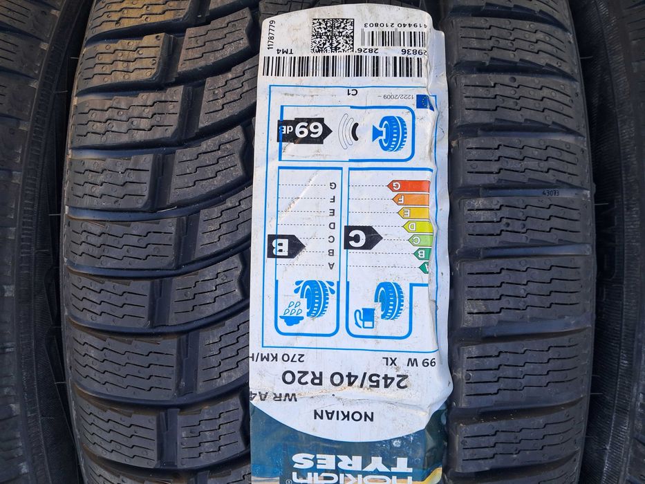 Резина зимова, НОВА, 245/40 R20 Nokian WR A4 (арт. 10802)