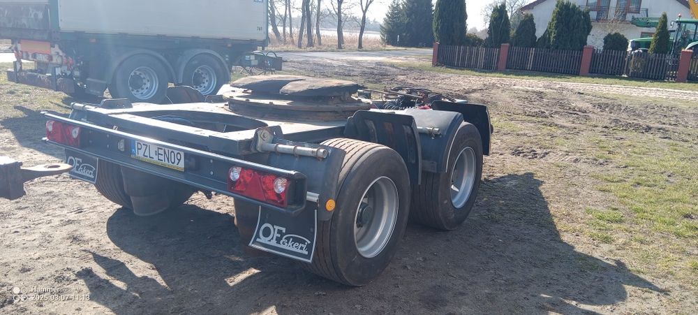 Wózek dolly Narko doli do naczepy fliegl wielton mega