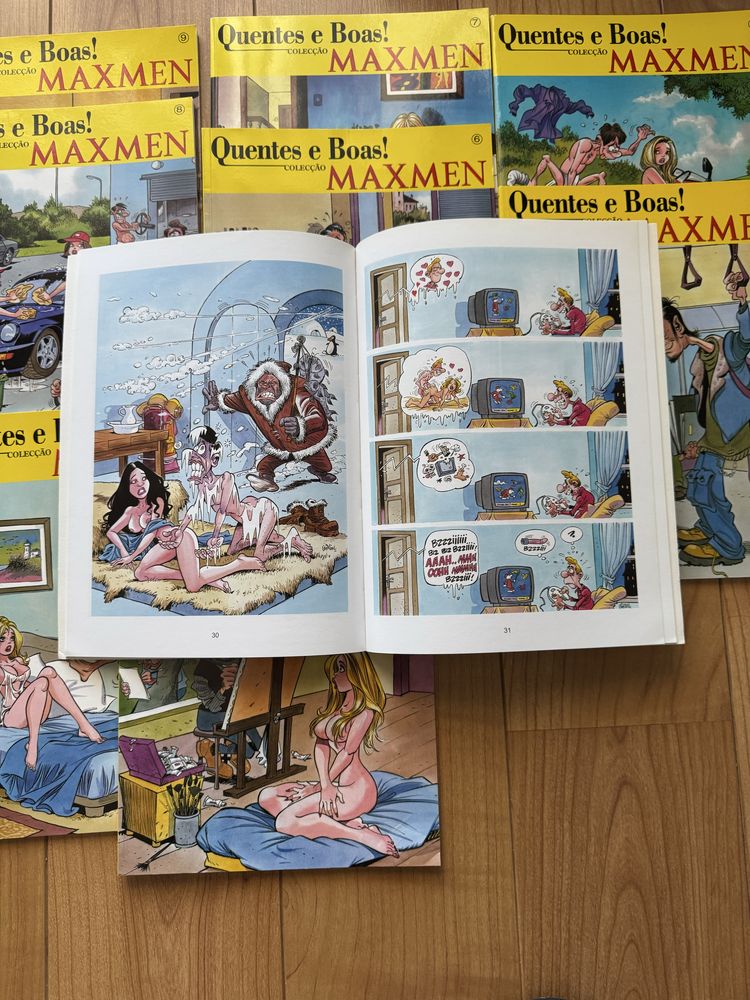 Livros quentes e boas