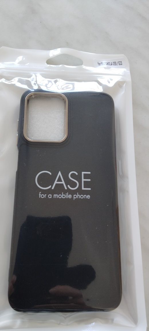 Etui plecki do Motorola G53/G13 czarne matowe nowe