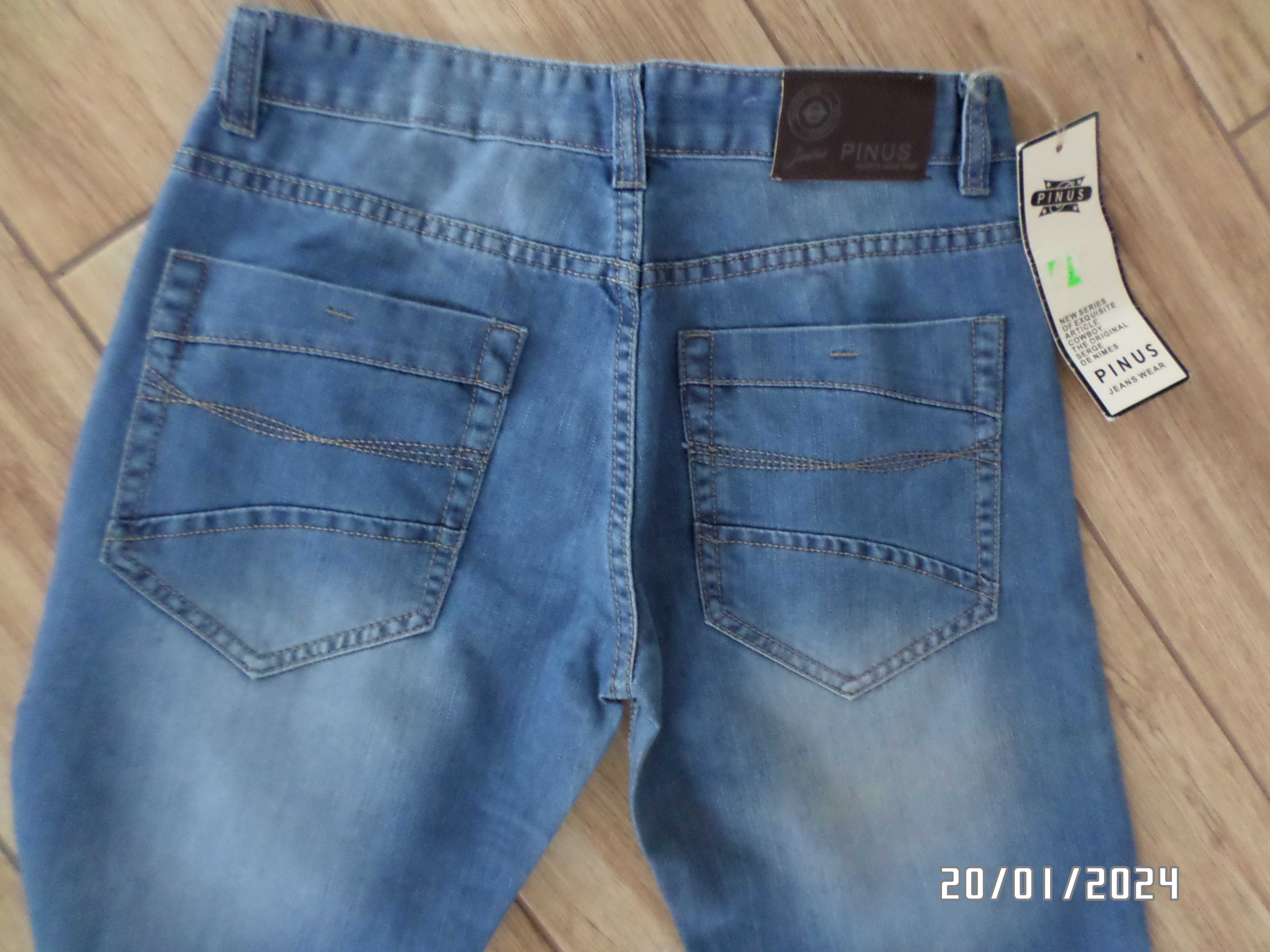 firmowe spodnie męskie-jeans-30/32-L