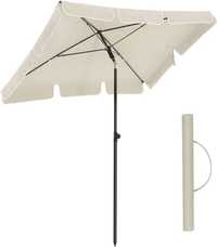 SONGMICS Parasol przeciwsłoneczny, 180 x 125 cm,