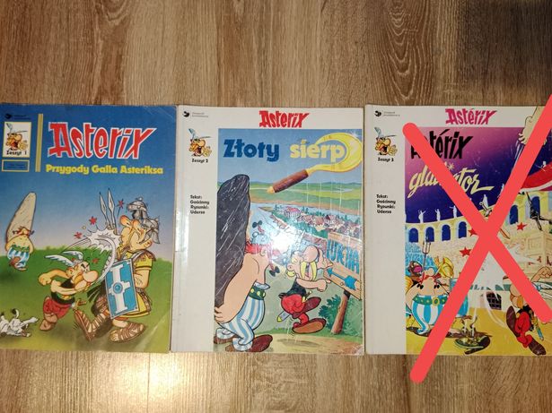 Komiksy Asterix zeszyt 1, 2