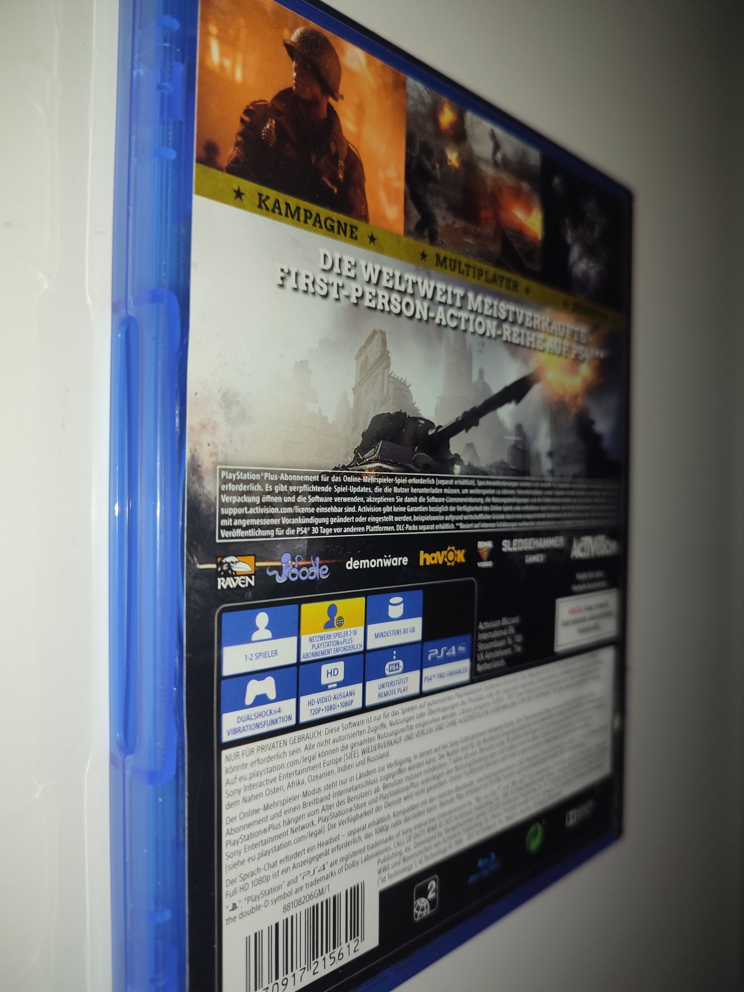 Gra Ps4 Call of Duty WWII WW II gry PlayStation 4 Sniper GTA V GOW NFS