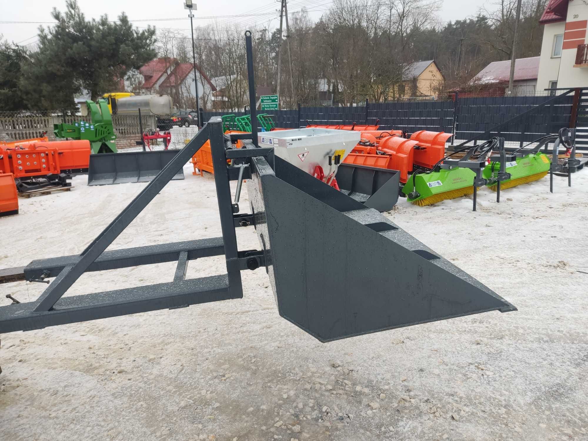 Łyzka wozka widłowego kiwadło  kiper mechaniczny