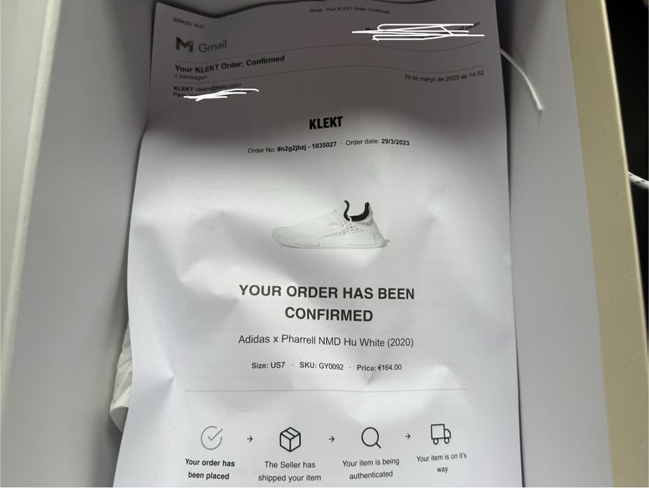 Adidas NMD hu Pharrell Extra Eye White [40]