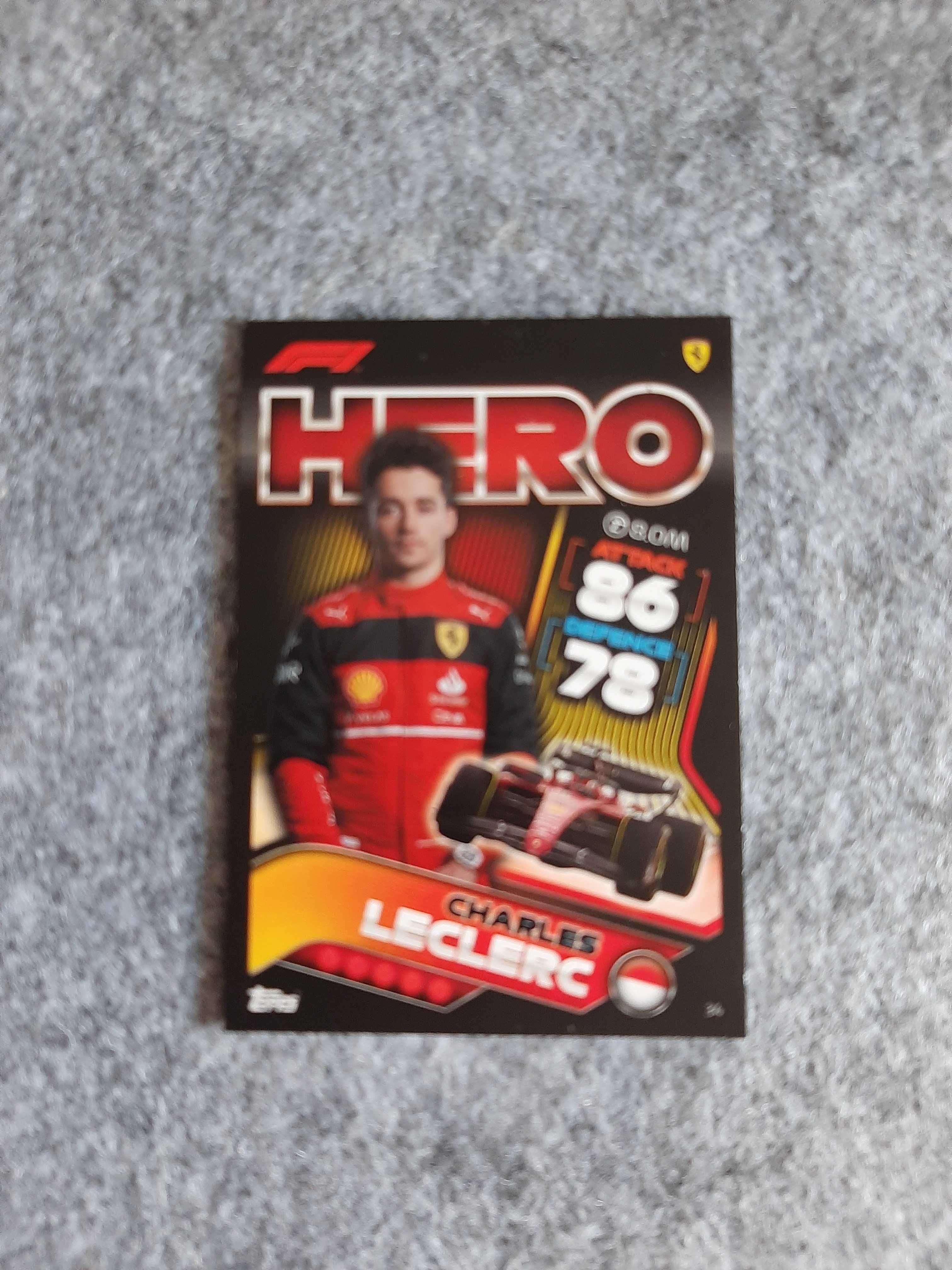 Karty Topps Turbo Attax 2022 F1- komplet 10 kart HERO