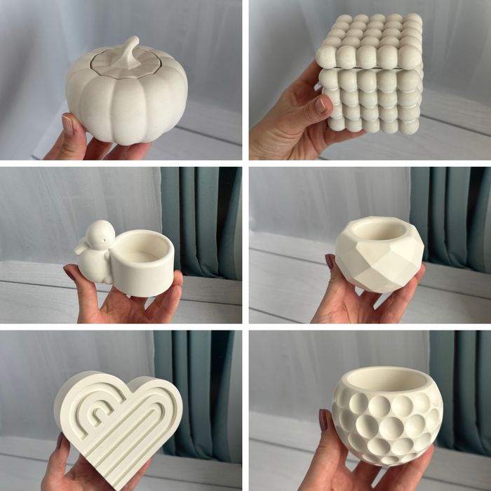 Опт, гіпсові вироби, кашпо