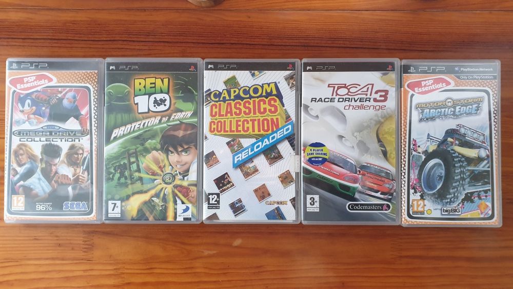 Jogos para PSP usados