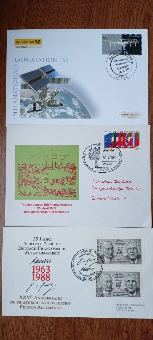 Koperty - pierwszego dnia obiegu - FDC.