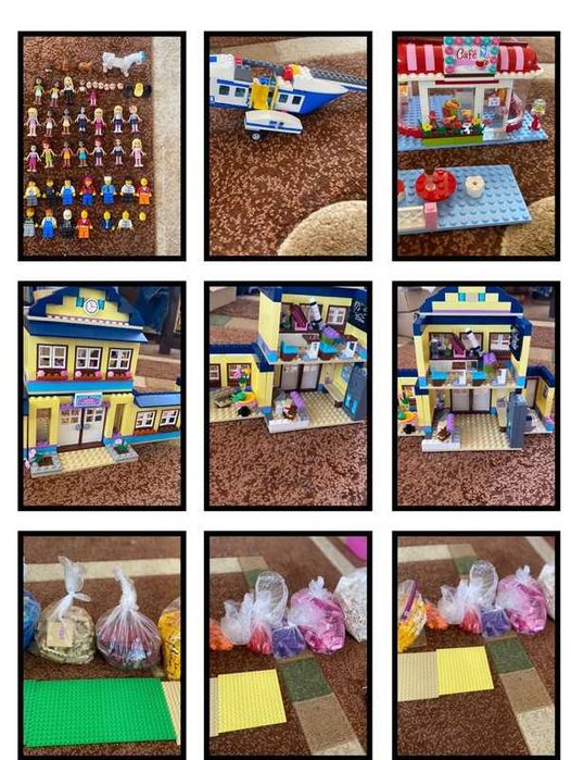 Zestaw klocków LEGO i LEGO FRIENDS - W świetnym stanie