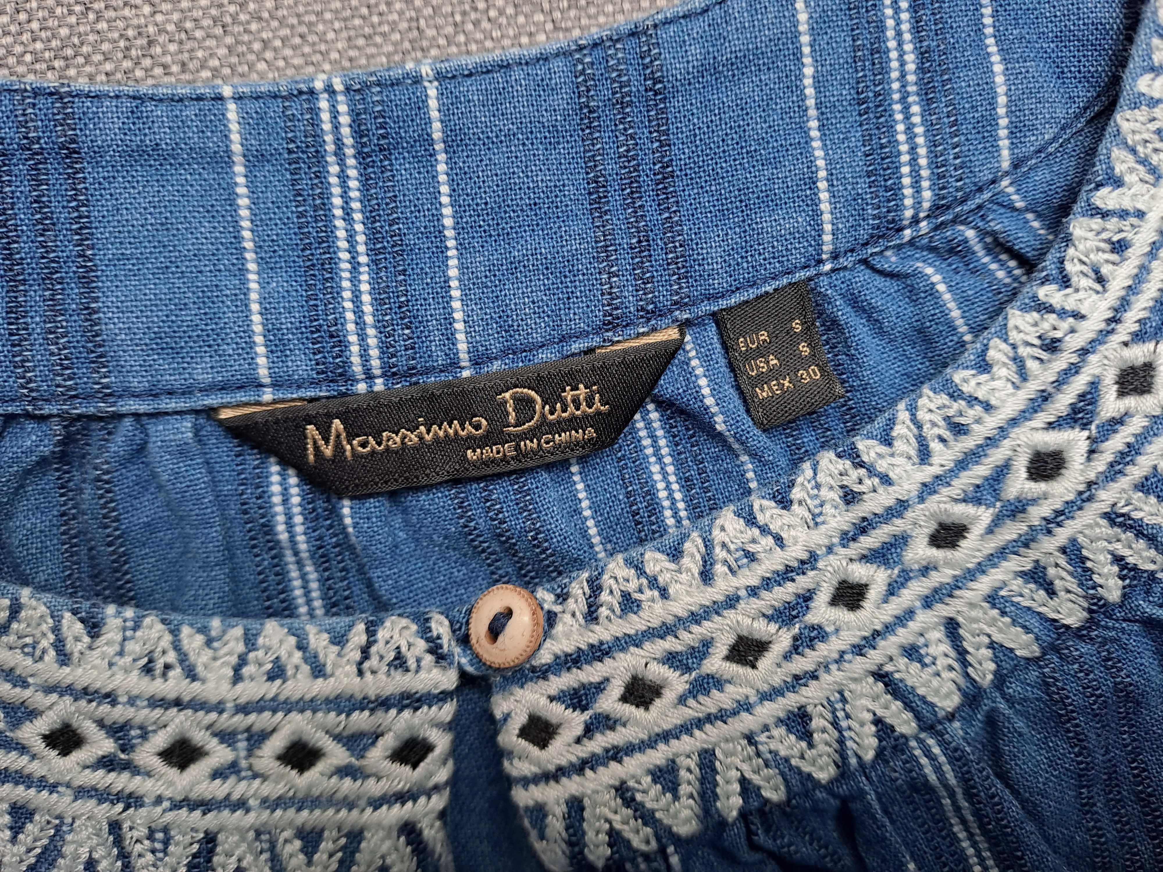Bluzka koszula Massimo Dutti w rozmiarze S 38 rękaw 3/4