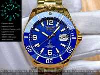 Часы Tresod Ocean Master SAPPHIRE Crystal CERAMIC Bezel Automatic 44mm