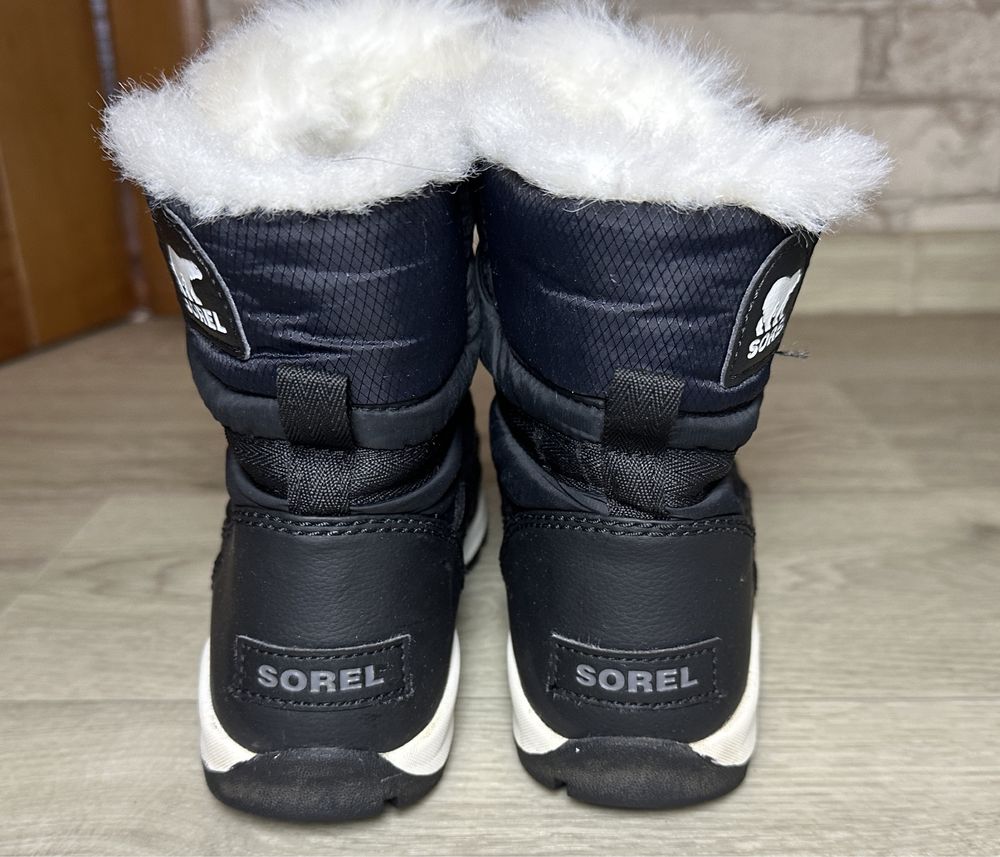 Зимові черевики SOREL Whitney Short LaceBlack , 37 (230мм) (