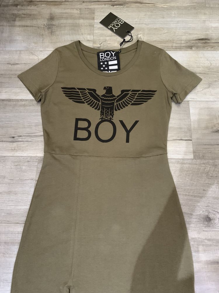 Сукня Boy London колір чорний оливковий