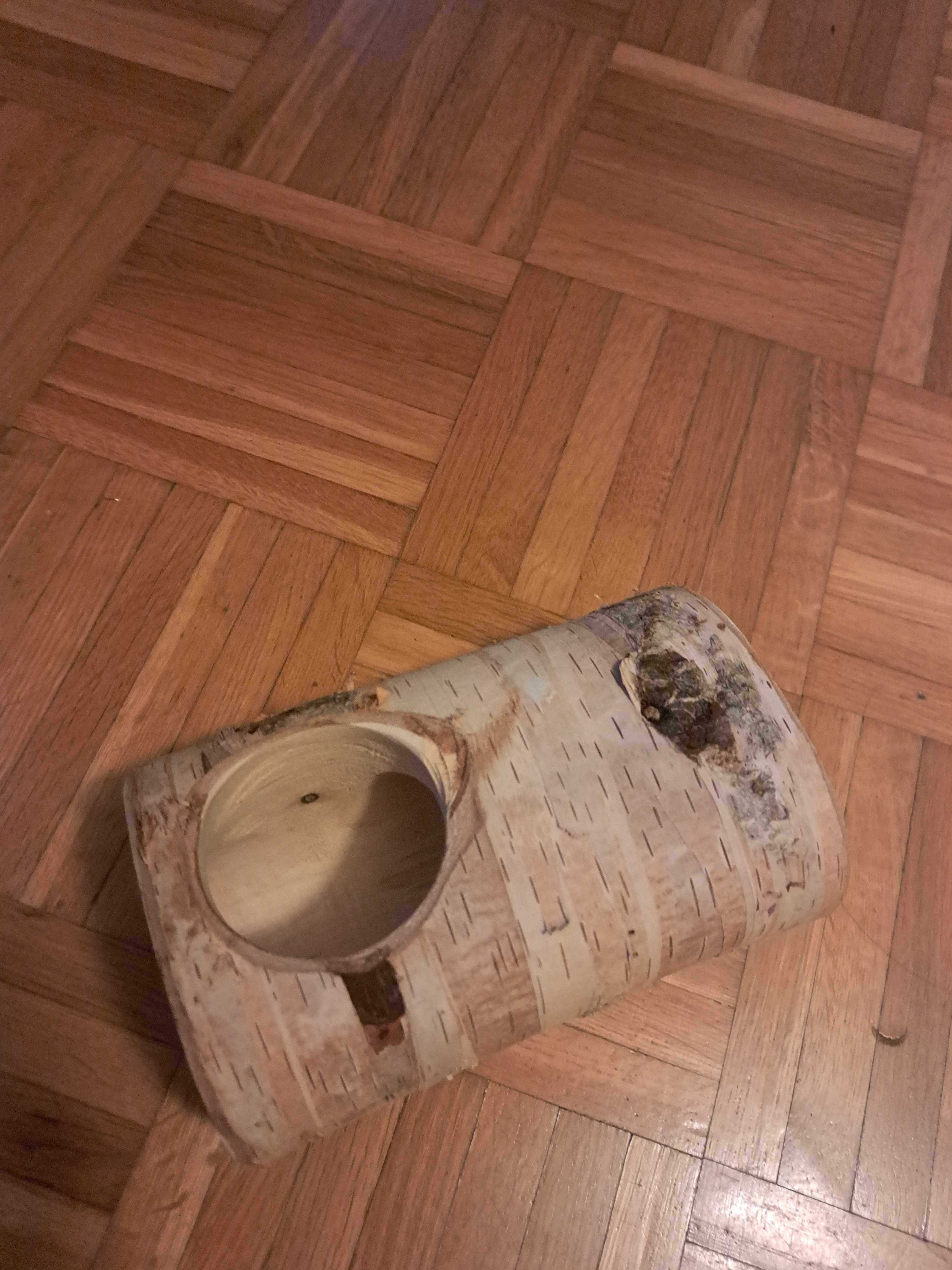 tunel brzozowy długość 17 cm szerokość 10,5 cm