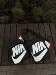 Чоловічий месенджер Nike. Сумка через плече. Бананка чорна