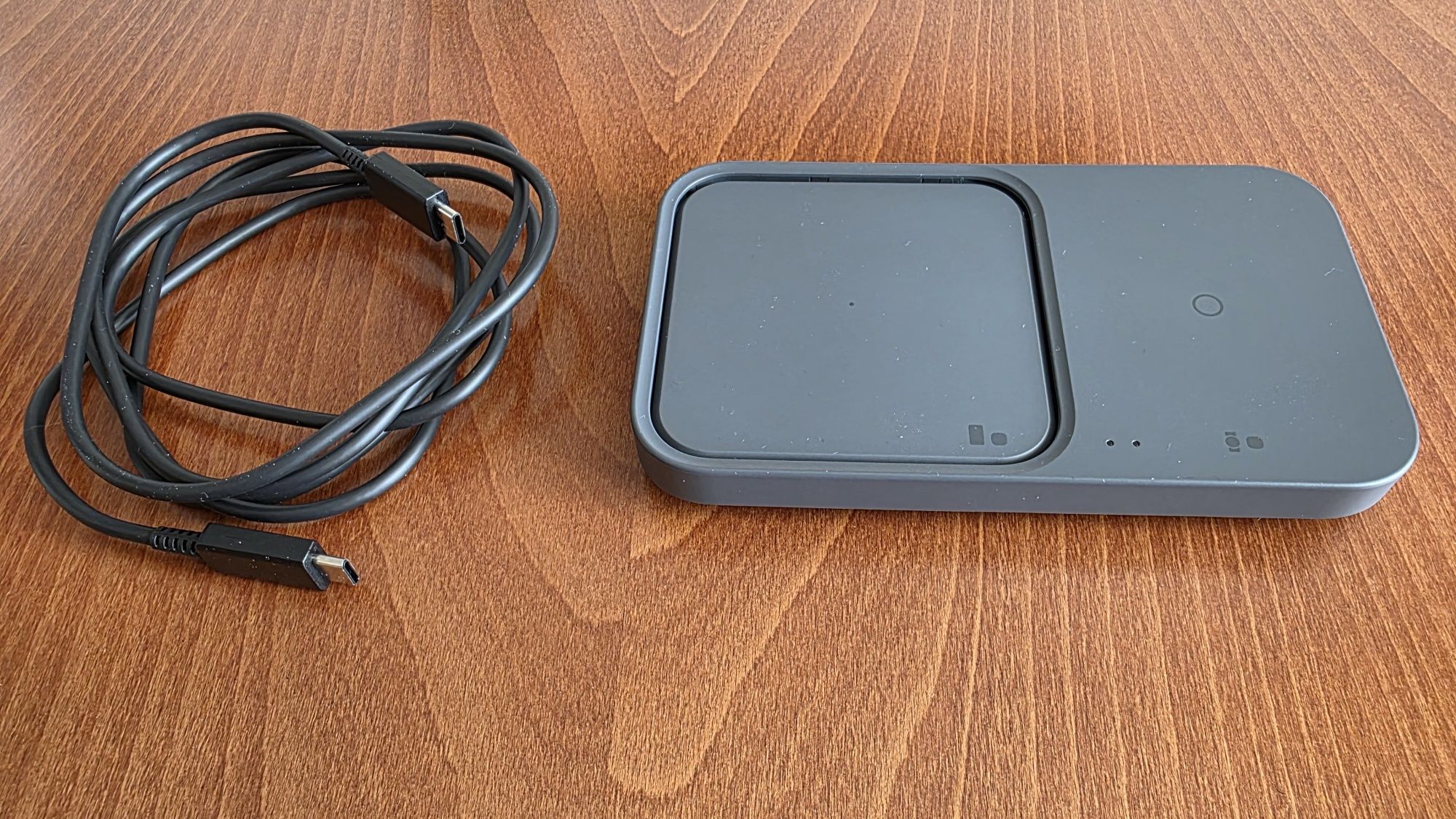 Ładowarka indukcyjna Samsung Wireless Charger Duo EP-P5400BBEGEU 15W C